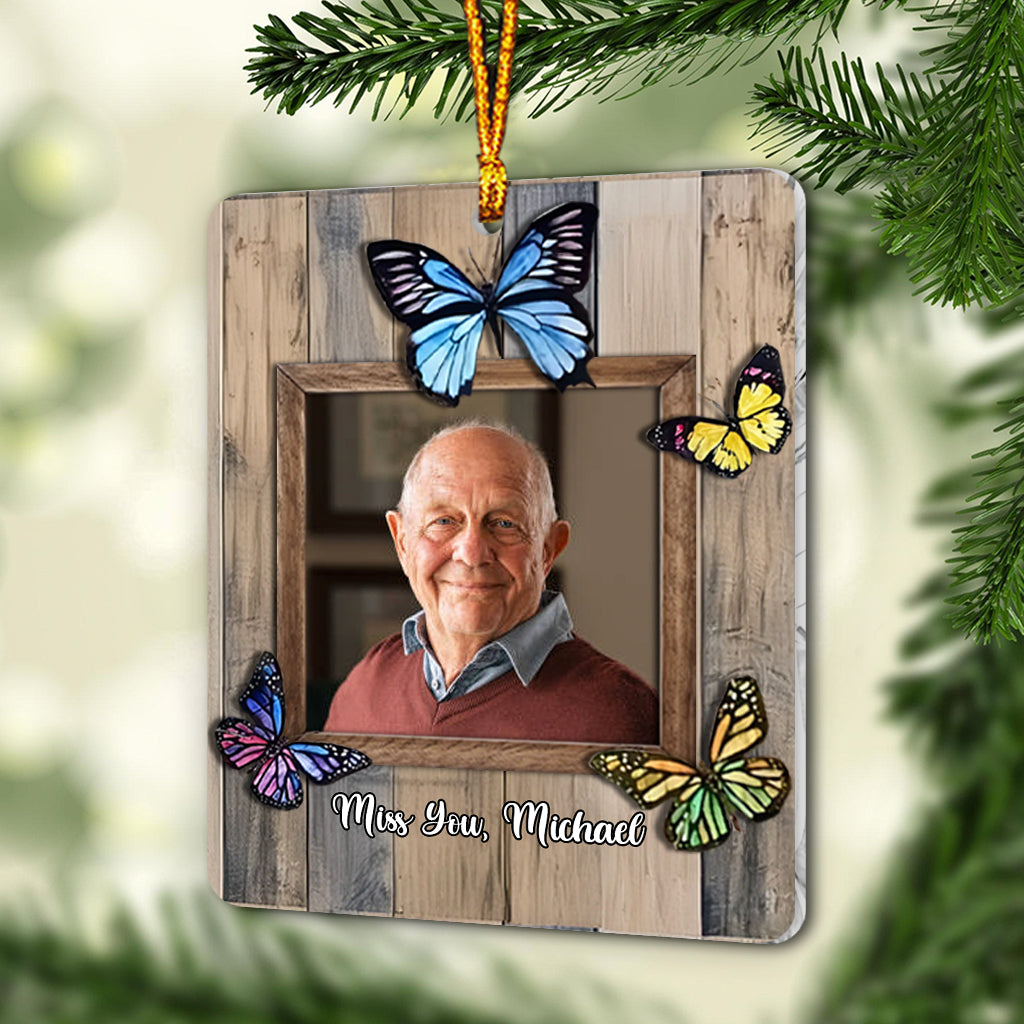 Whisper I Love You To A Butterfly - Personalized Memorial Ornament