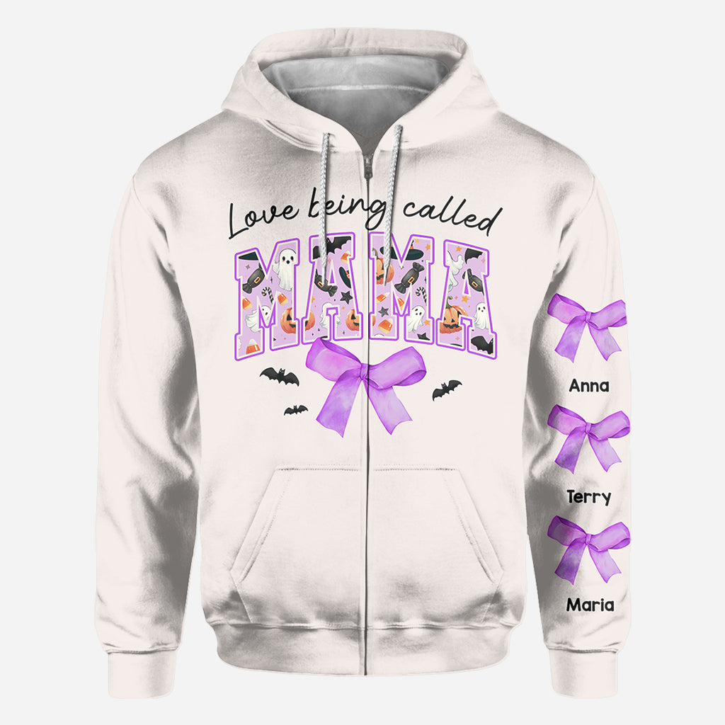 Coquette Halloween Mama - Personalized Mother All Over Shirt