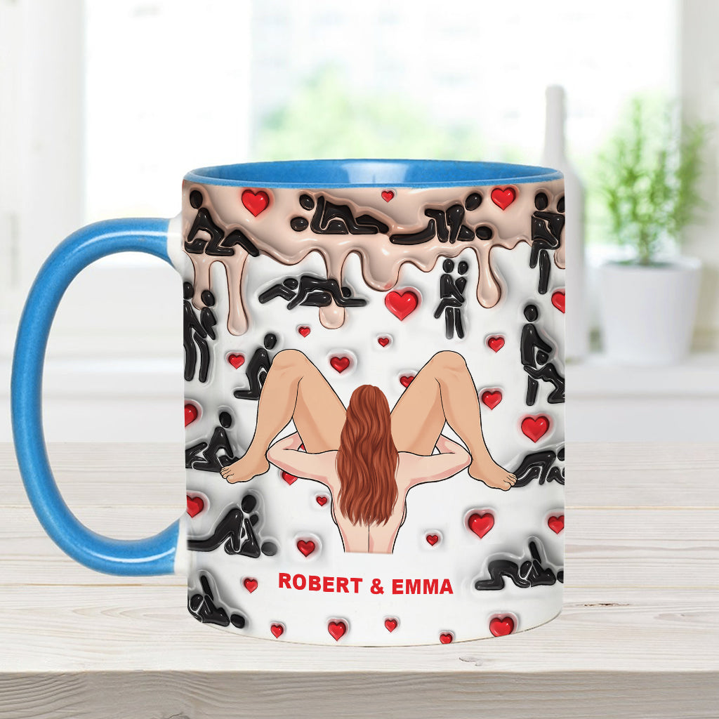 Spuck drauf! - Personalisierte Tasse für Paare
