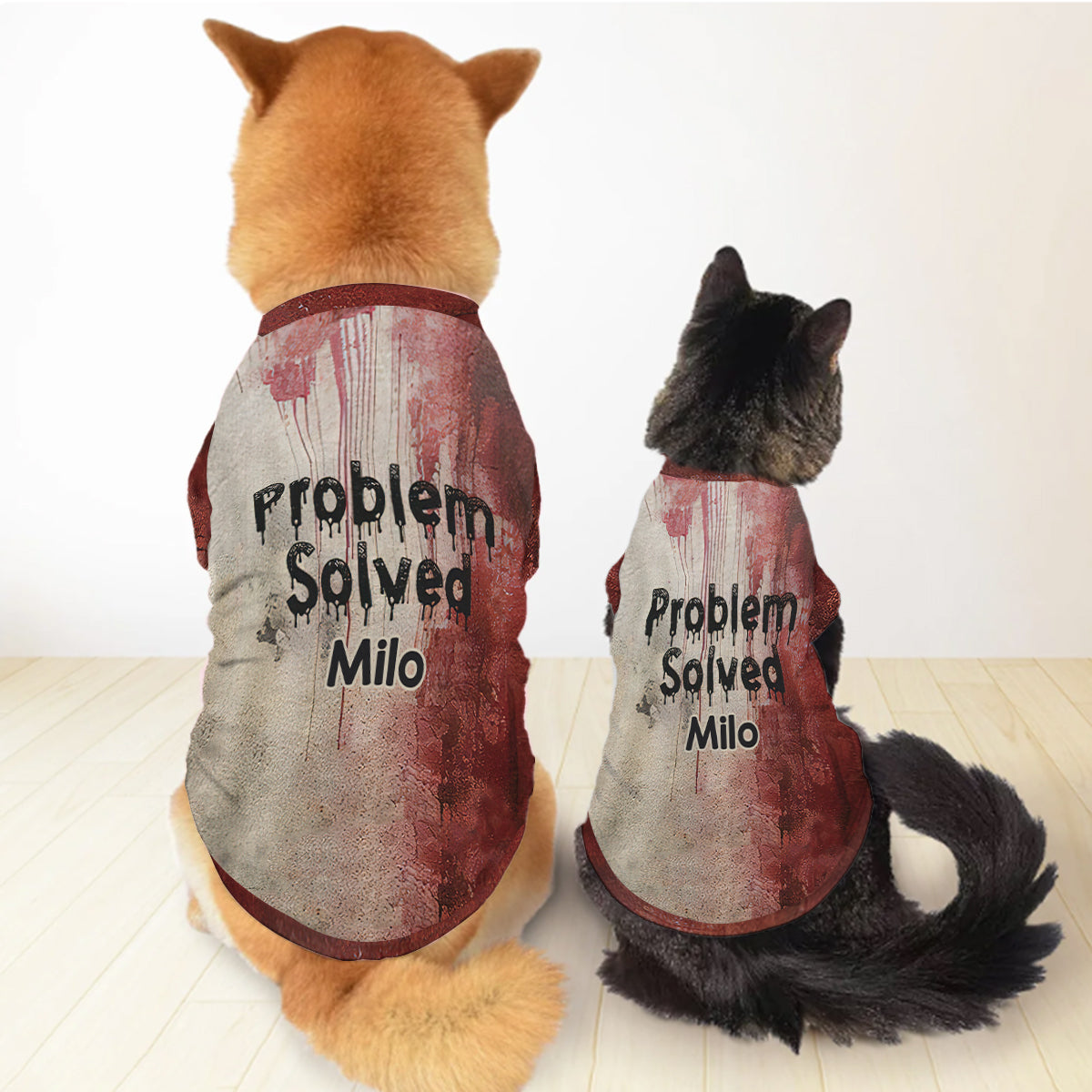 Problems Solved - Personalized Dog Pet Shirt
