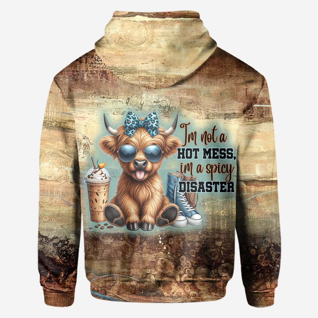 I'm Not A Hot Mess - Personalized All Over Shirt