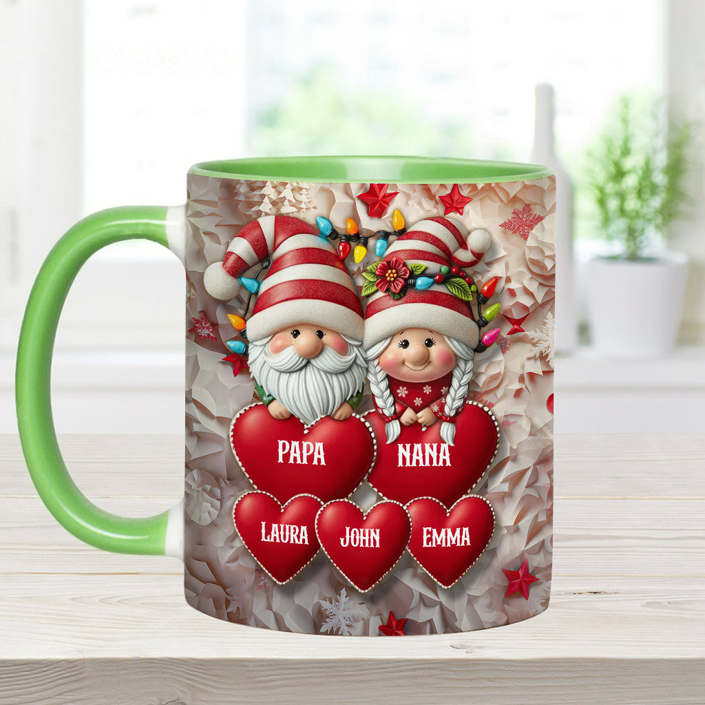 Ich liebe meine Familie – Personalisierte Tasse mit Familienmotiv
