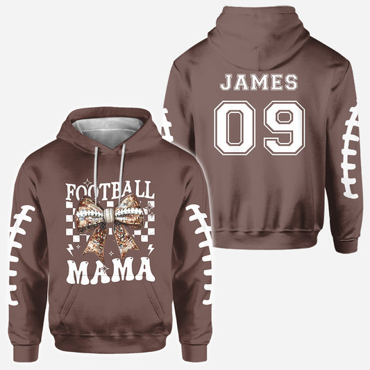 Football Mama – Personalisiertes Football-Shirt