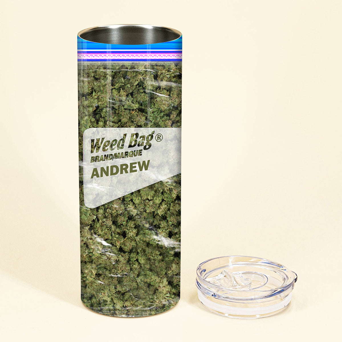 Weed-Beutel – Personalisierter schmaler Weed-Becher