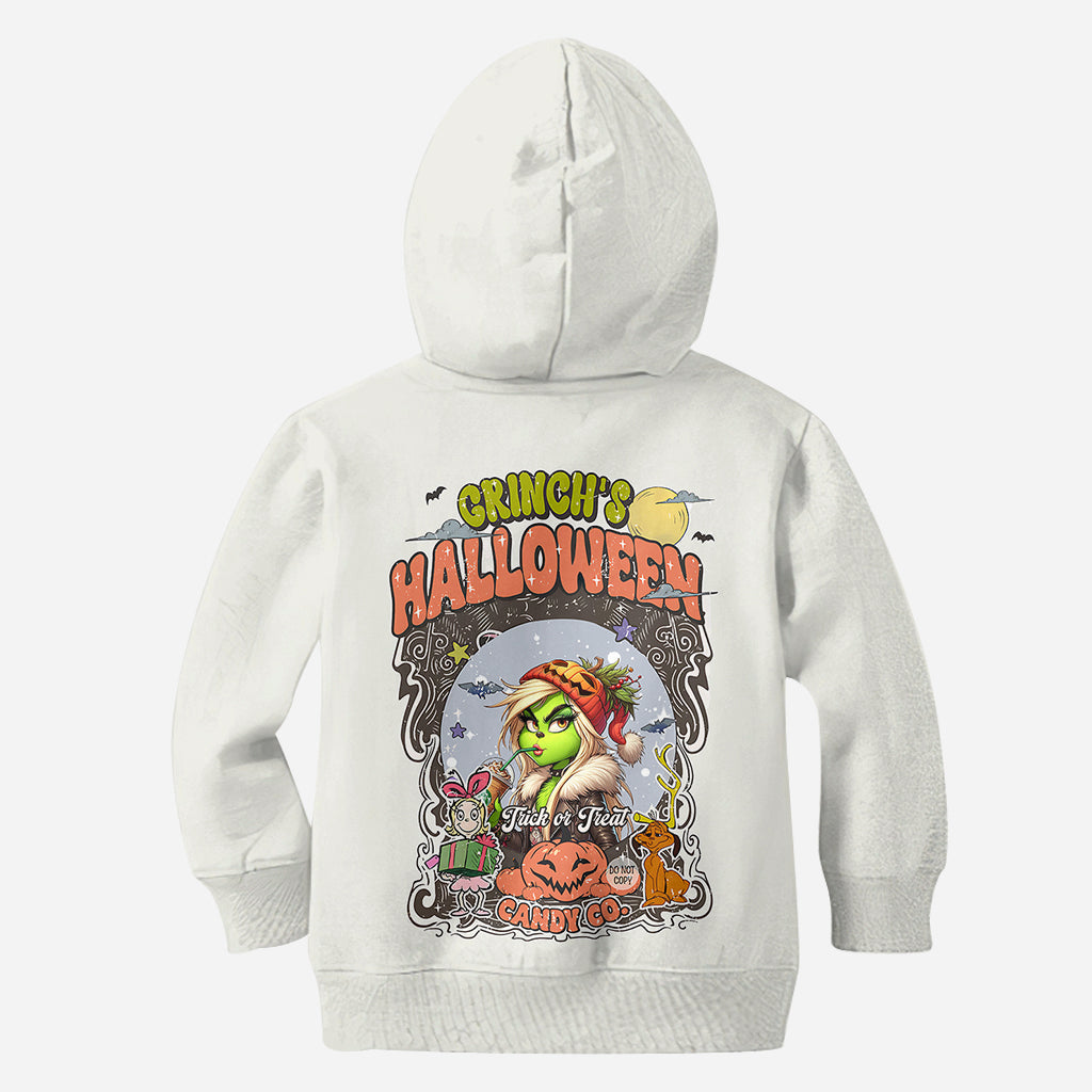 Grüne Kürbismama – Beliebiger Titel – Personalisiertes „Stole Christmas All Over“-Shirt