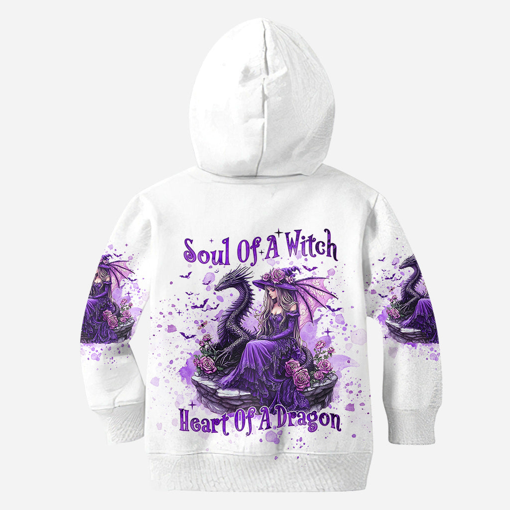 Seele einer Hexe, Herz eines Drachen – Personalisiertes Hexen-Shirt