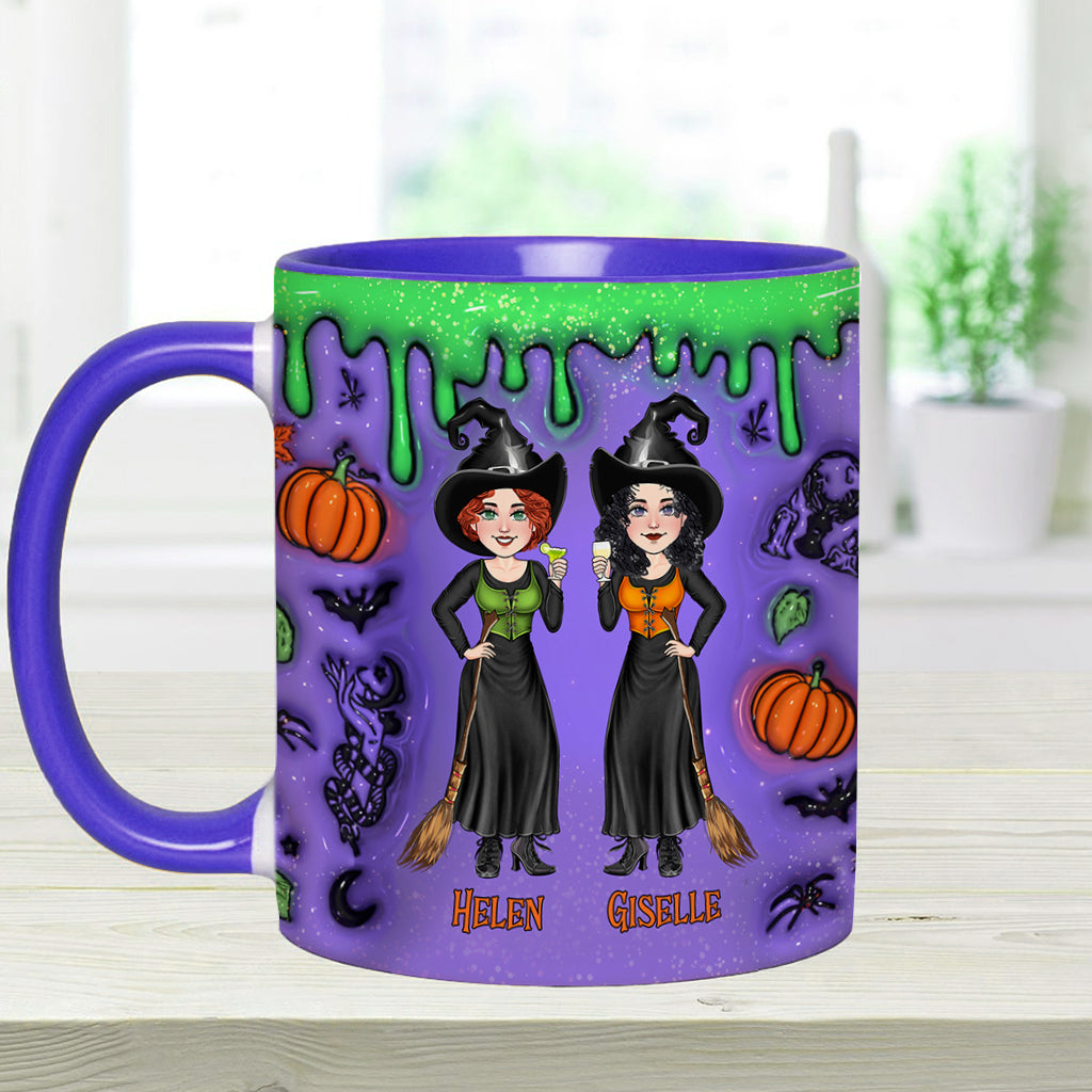 Wir sind nicht Zucker und Gewürze und alles Nette - Personalisierter Bestie-Akzentbecher