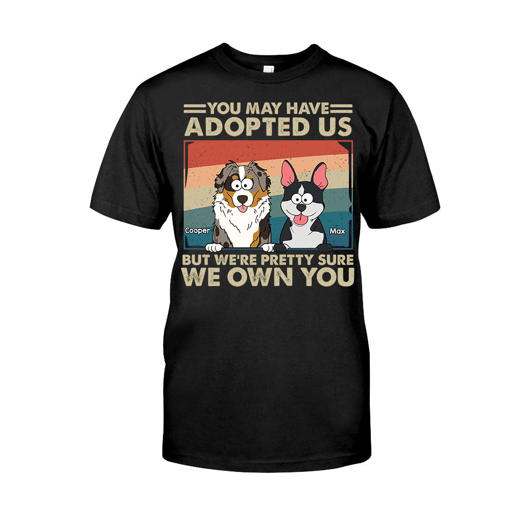 Ich bin mir ziemlich sicher, dass du mir gehörst – Personalisiertes Hunde-T-Shirt und Hoodie