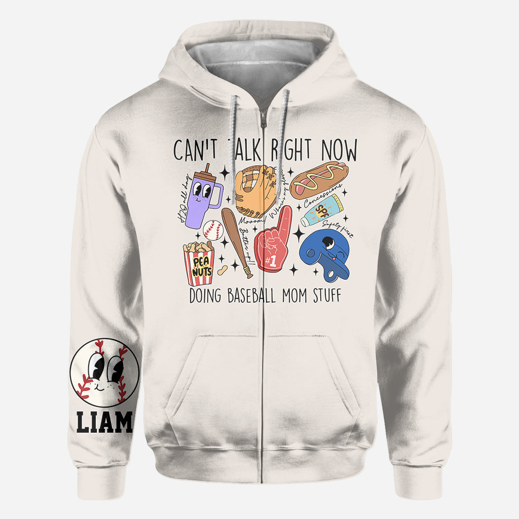 Baseball Mom Stuff - Personalized Baseball All Over Shirt