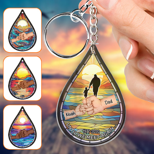 Bis wir uns wiedersehen – personalisierter Erinnerungs-Schlüsselanhänger