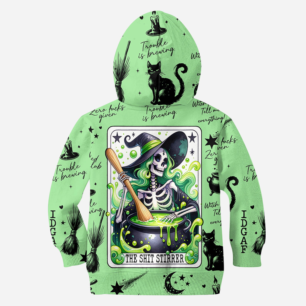 Der Unruhestifter – Personalisiertes Hexen-Shirt