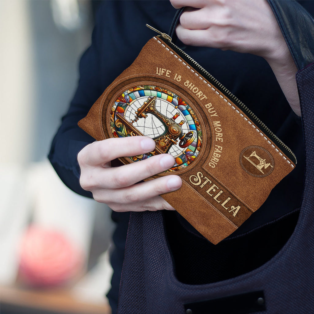 Bunte Nähmaschine – personalisiertes Nähtäschchen