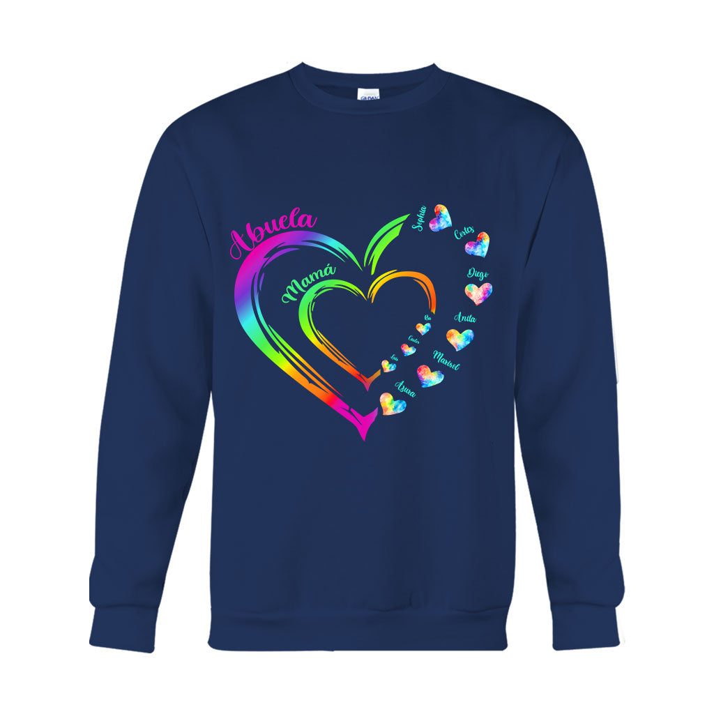 Bendecido De Ser llamado – Personalisiertes Oma-T-Shirt und Kapuzenpullover