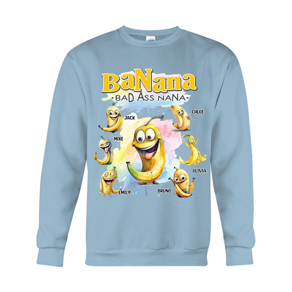 Bananen-Oma – Personalisiertes Oma-T-Shirt und Hoodie