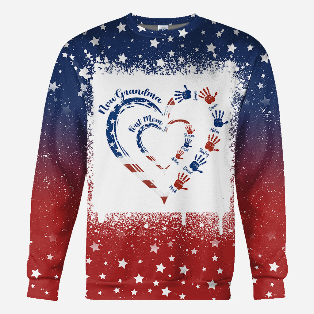 Erst Mama, jetzt Oma – personalisiertes Oma-Shirt