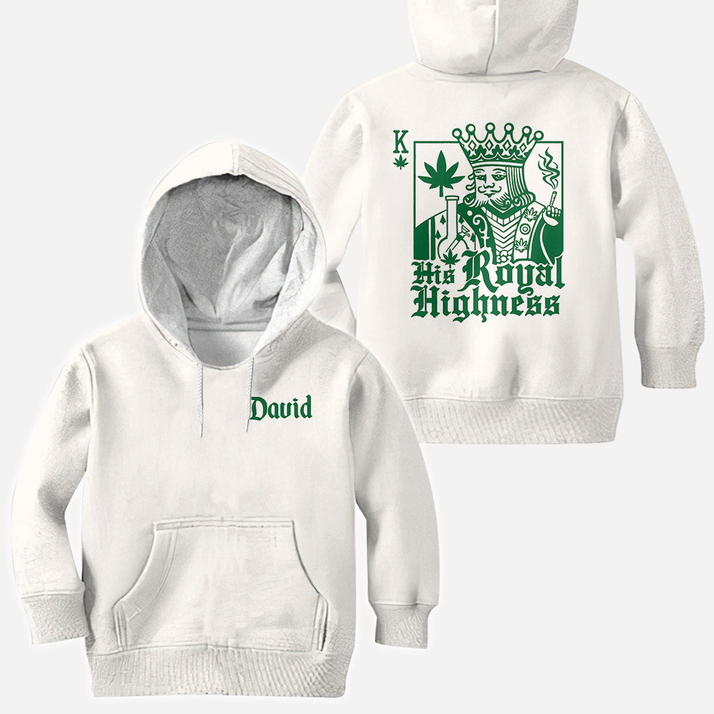 Königliche Hoheit – Personalisiertes „Weed All Over“-Shirt