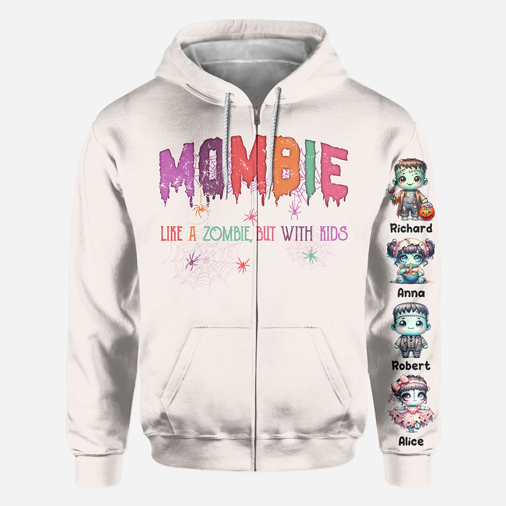 Mombie - Personalized Mother All Over Shirt