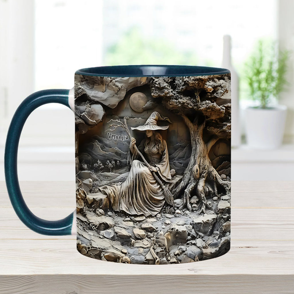 Wunderschöne Hexe – Personalisierte Tasse mit Hexenmotiv