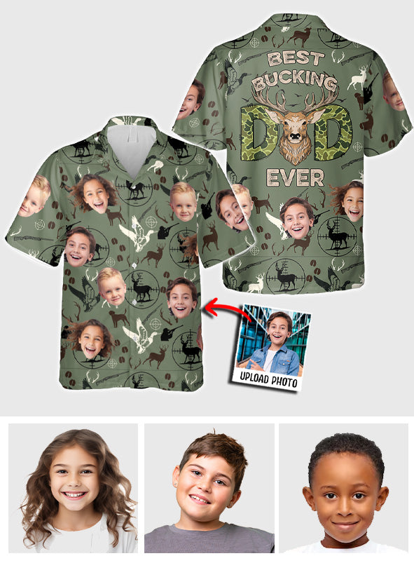 Der beste Jagdvater aller Zeiten – personalisiertes Jagd-Hawaiihemd