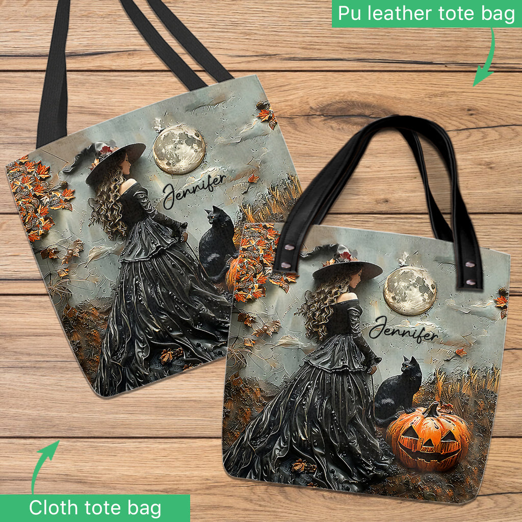 Beautiful Witch - Personalized Witch Tote Bag