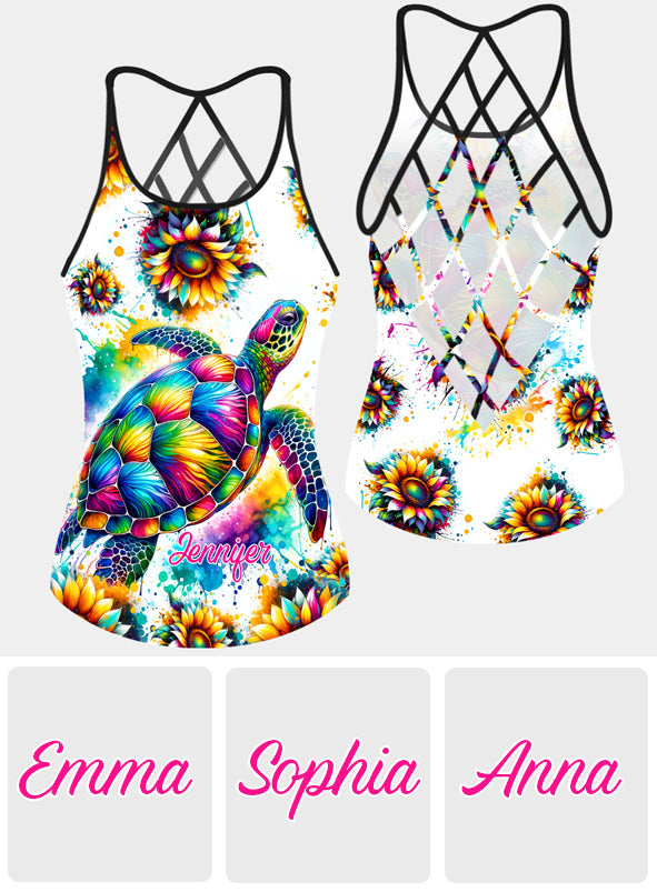 Personalisiertes Tanktop für Schildkrötenliebhaber