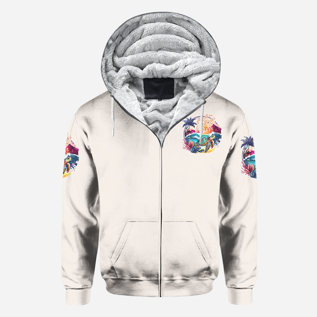 Salty Lil' Beach - Personalisiertes Schildkröten-Shirt