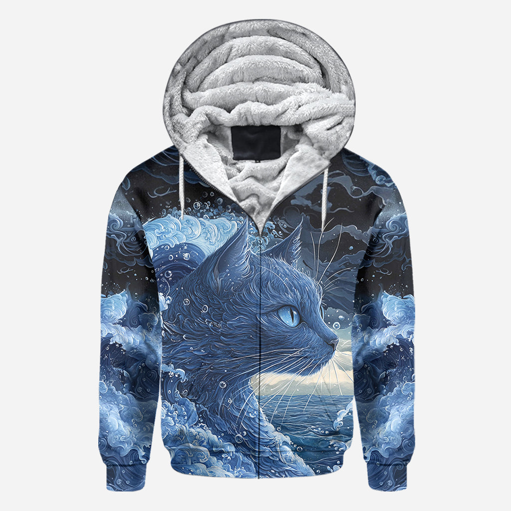 The Blue Cat Wave - Cat All Over Shirt