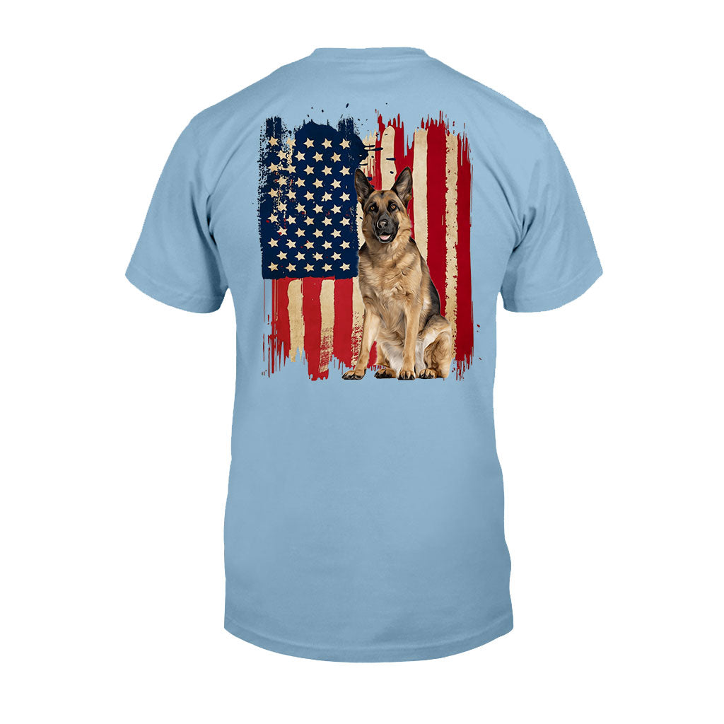 Welpenflagge – Personalisiertes Hunde-T-Shirt und Hoodie