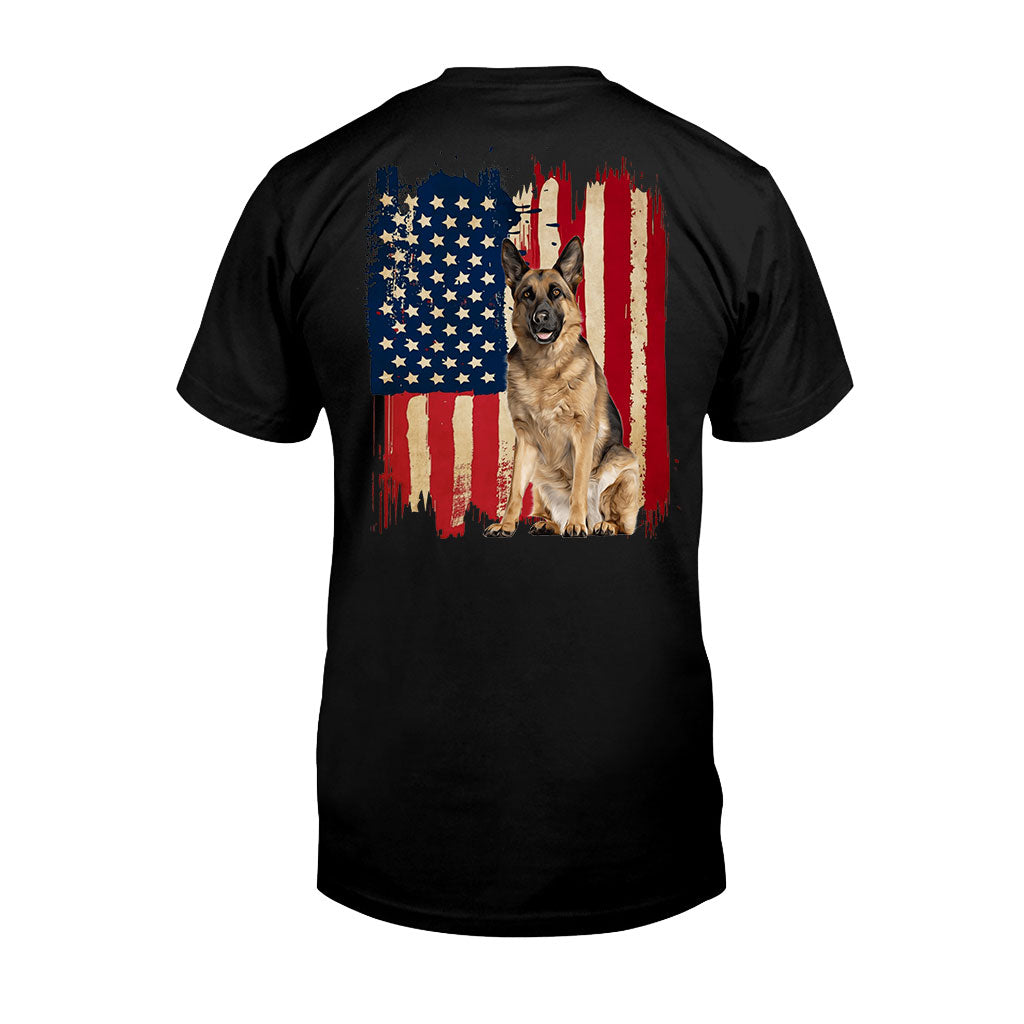 Welpenflagge – Personalisiertes Hunde-T-Shirt und Hoodie