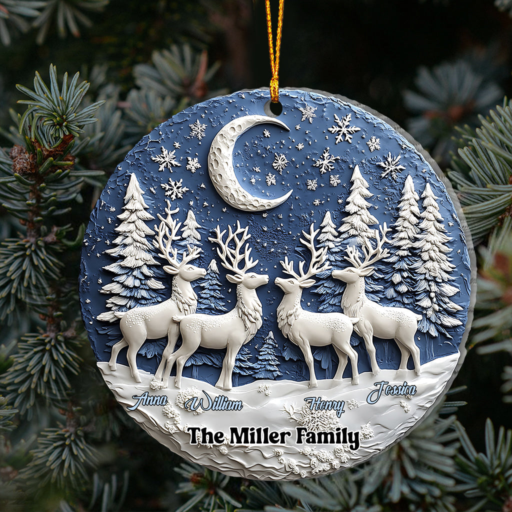 Schöne Nacht, stille Nacht – personalisierter Familienschmuck