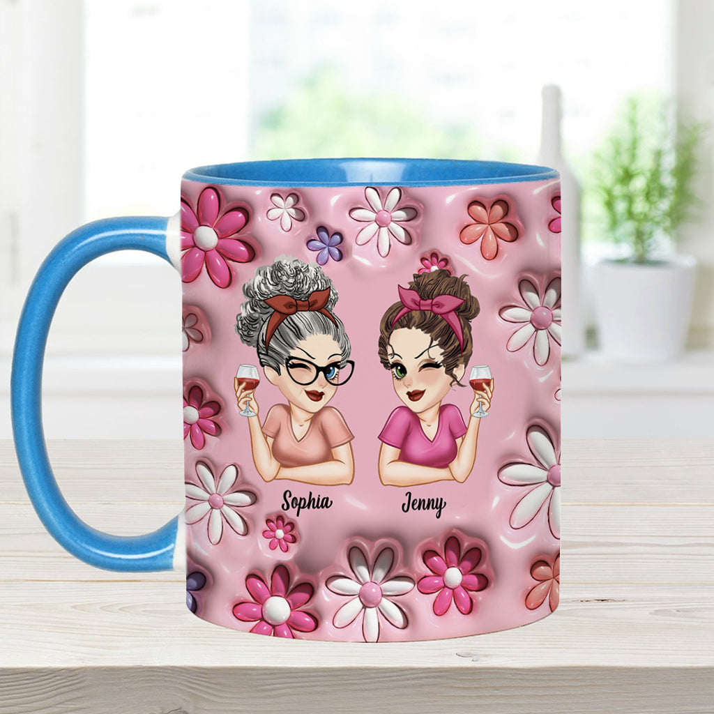 To My Daughter - Personalized Daughter Accent Mug