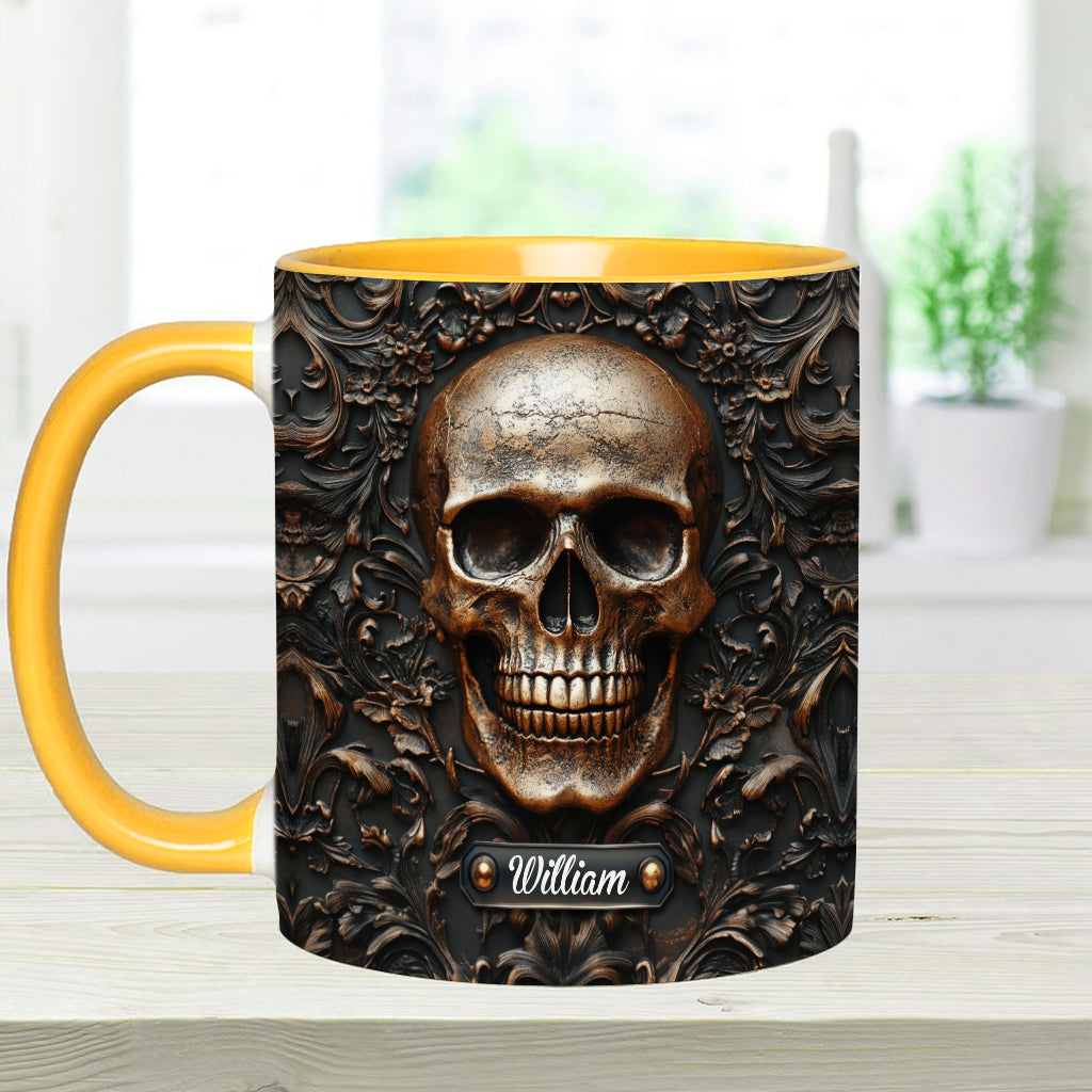 Skull Lover - Personalized Skull Accent Mug