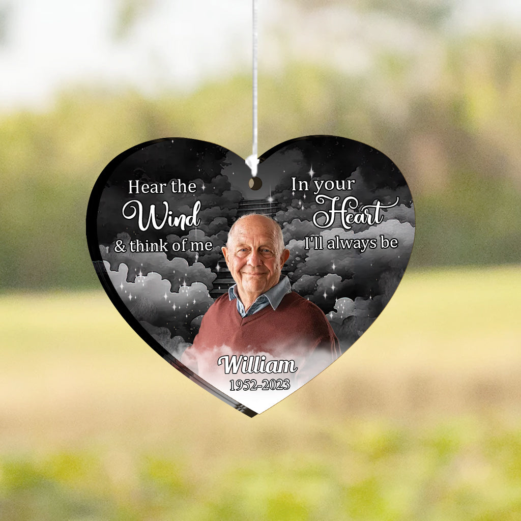 Höre den Wind und denk an mich – personalisiertes Gedenk-Windspiel