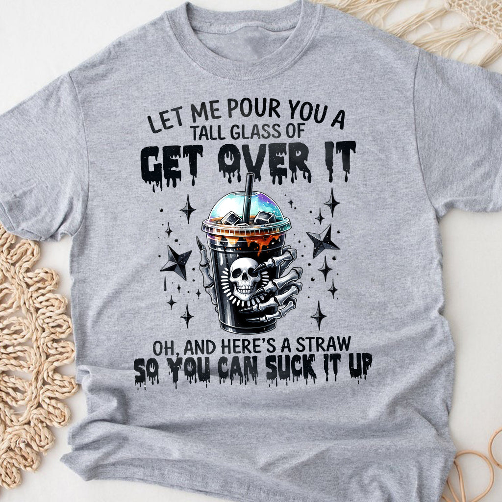 Let Me Pour You – Totenkopf-T-Shirt und Hoodie
