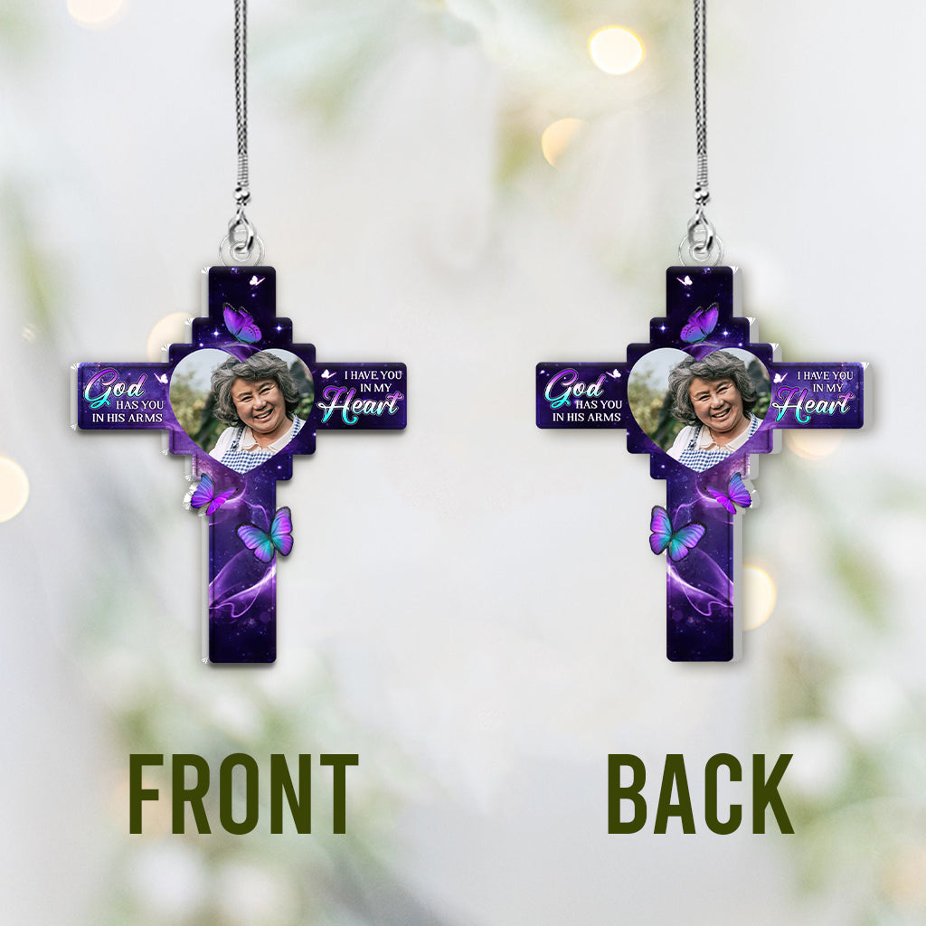 Für immer in unseren Herzen – Personalisierter Gedenk-Autoanhänger