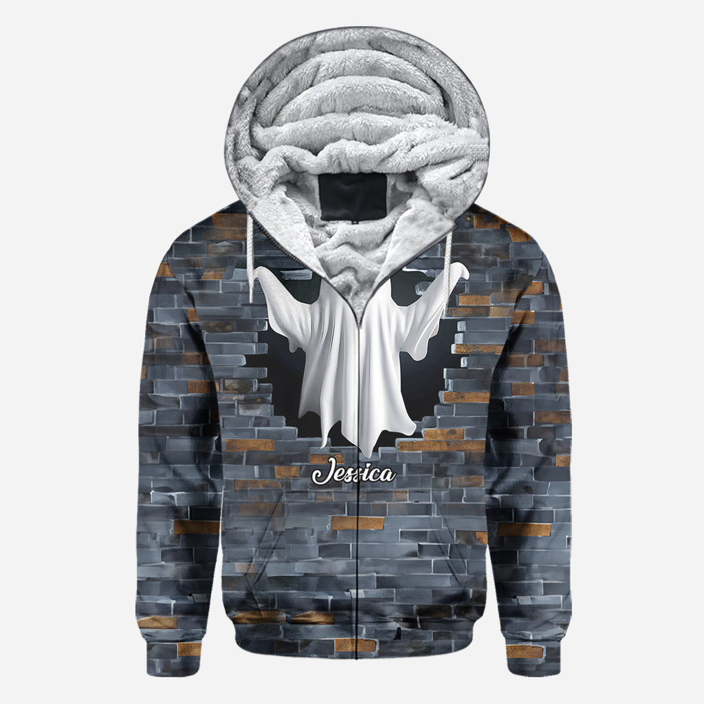 Lustiges Geisterpaar - Personalisiertes T-Shirt mit Pärchenmotiv