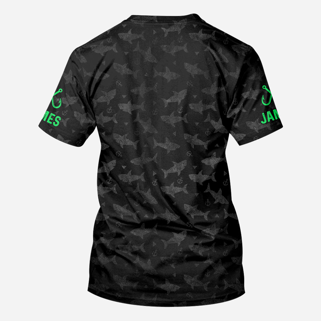 Weekend Hooker – Personalisiertes Angelshirt