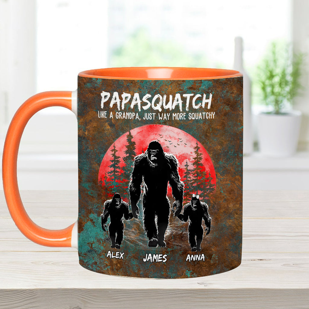 Grandpasquatch - Personalisierte Tasse mit Vater-Akzent