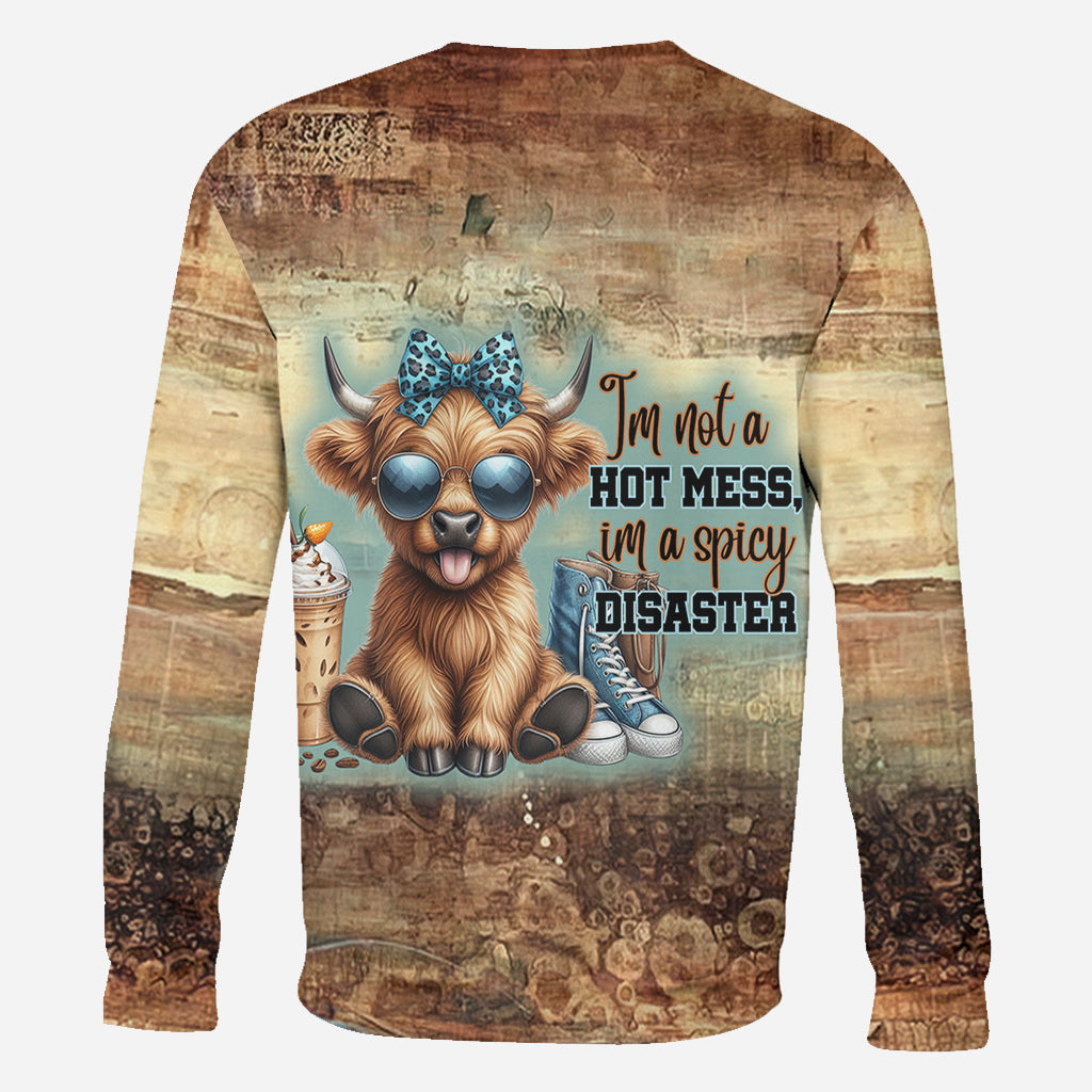 I'm Not A Hot Mess - Personalized All Over Shirt