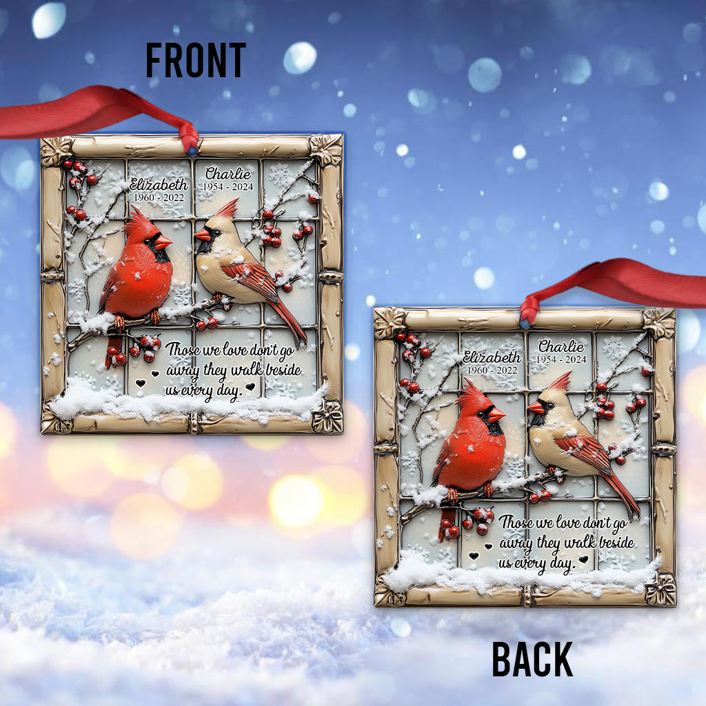 Sie fliegen jeden Tag neben uns – personalisiertes Gedenkornament