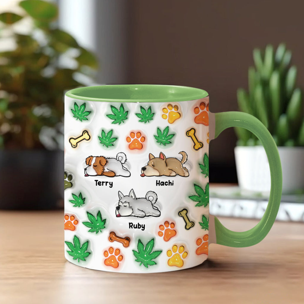 Der coolste Haustierbesitzer der Welt – personalisierte Tasse mit Cannabis-Akzent