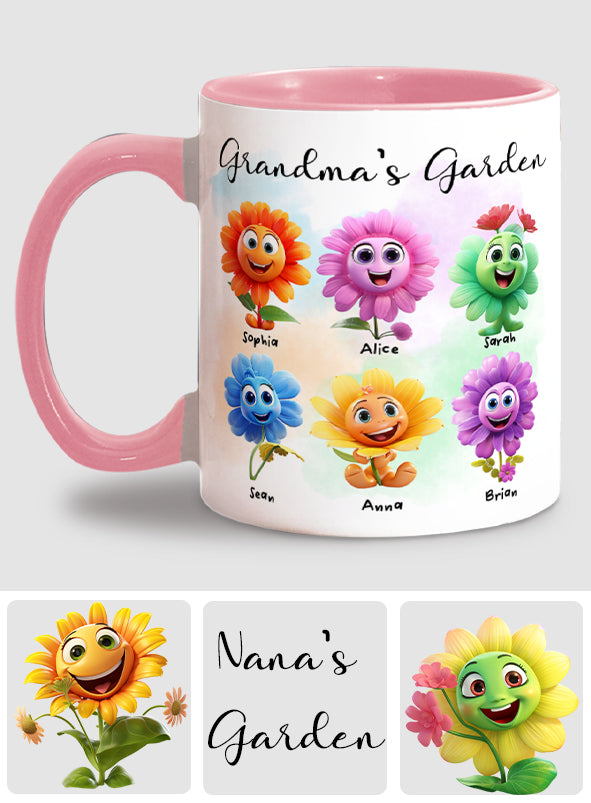 Omas Garten – Personalisierte Tasse mit Oma-Motiv