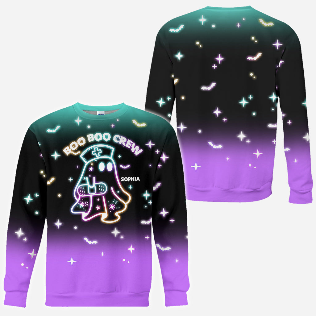 Boo Boo Crew - Personalized Nurse All Over Shirt