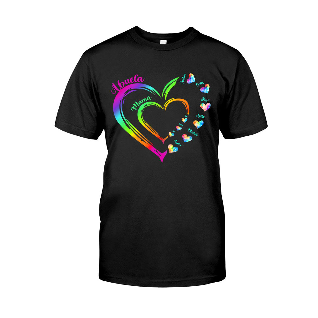 Bendecido De Ser llamado – Personalisiertes Oma-T-Shirt und Kapuzenpullover