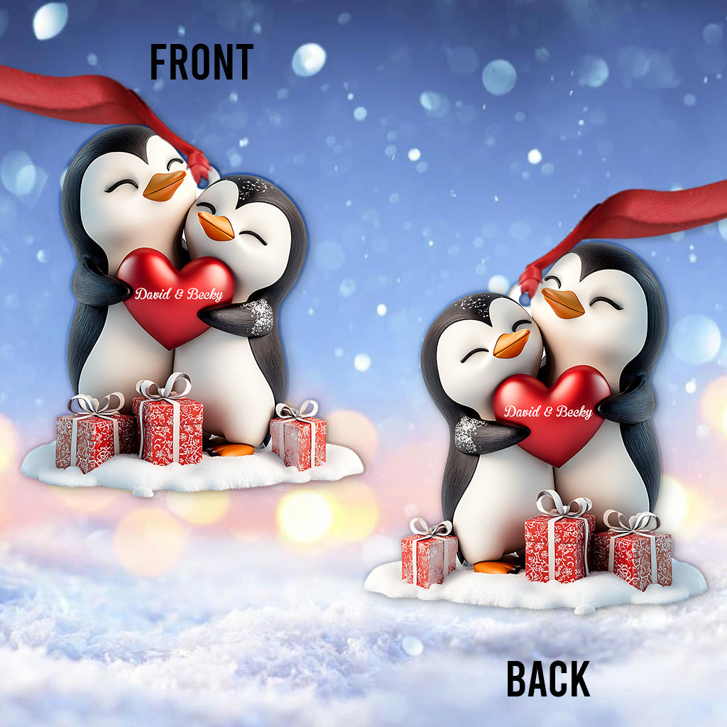 Du und Ich zu Weihnachten – Personalisierter Weihnachtsschmuck für Paare