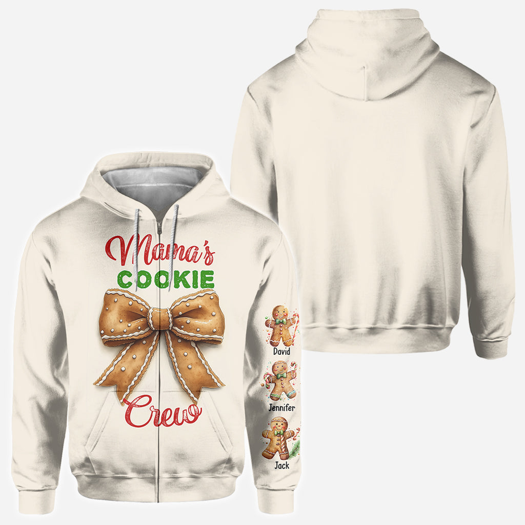 Grandma's Cookie Crew - Personalized Mother All Over Shirt