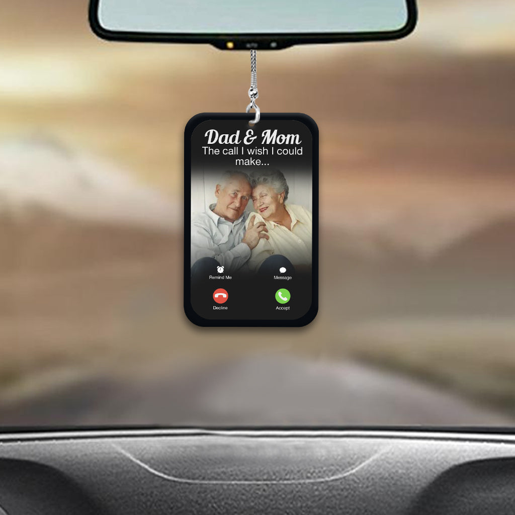 Drive Safe We Are Watching You From Heaven - Personalized Memorial Car Ornament