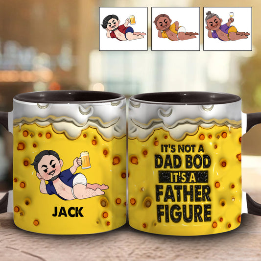 Es ist kein Papa Bob, es ist eine Vaterfigur – personalisierte Tasse mit Vater-Akzent