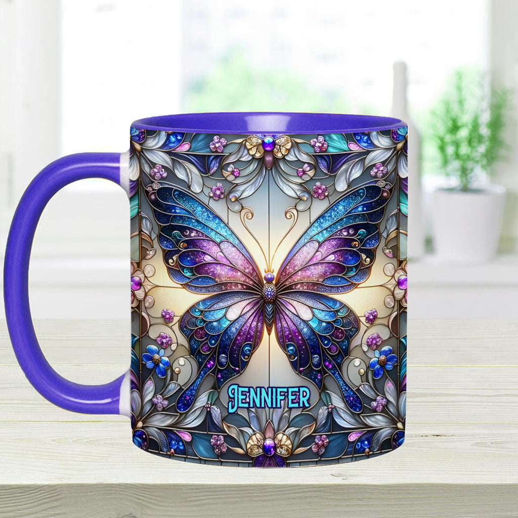 A Big Piece Of My Heart - Personalized Memorial Accent Mug