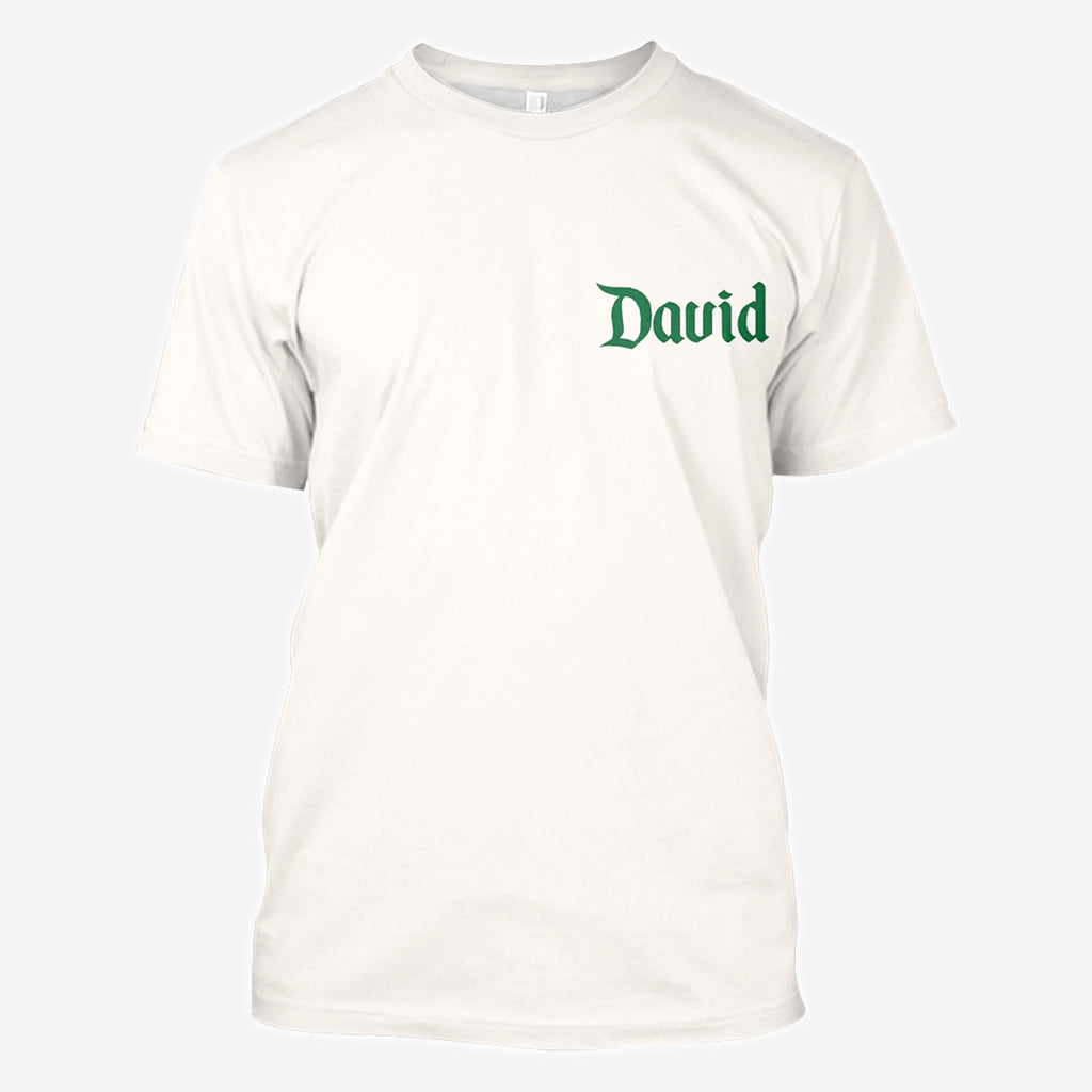 Königliche Hoheit – Personalisiertes „Weed All Over“-Shirt